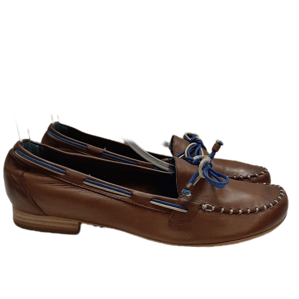 Handmade Arnold Churgin Slip-On Leather Loafers Low Heel Shoes Sz Euro 40
